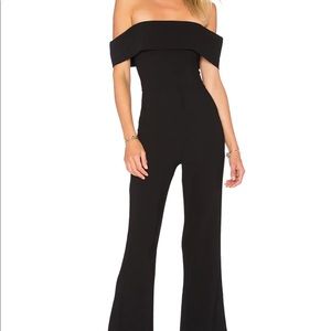 Revolve. Aubrey off the shoulder jumpsuit